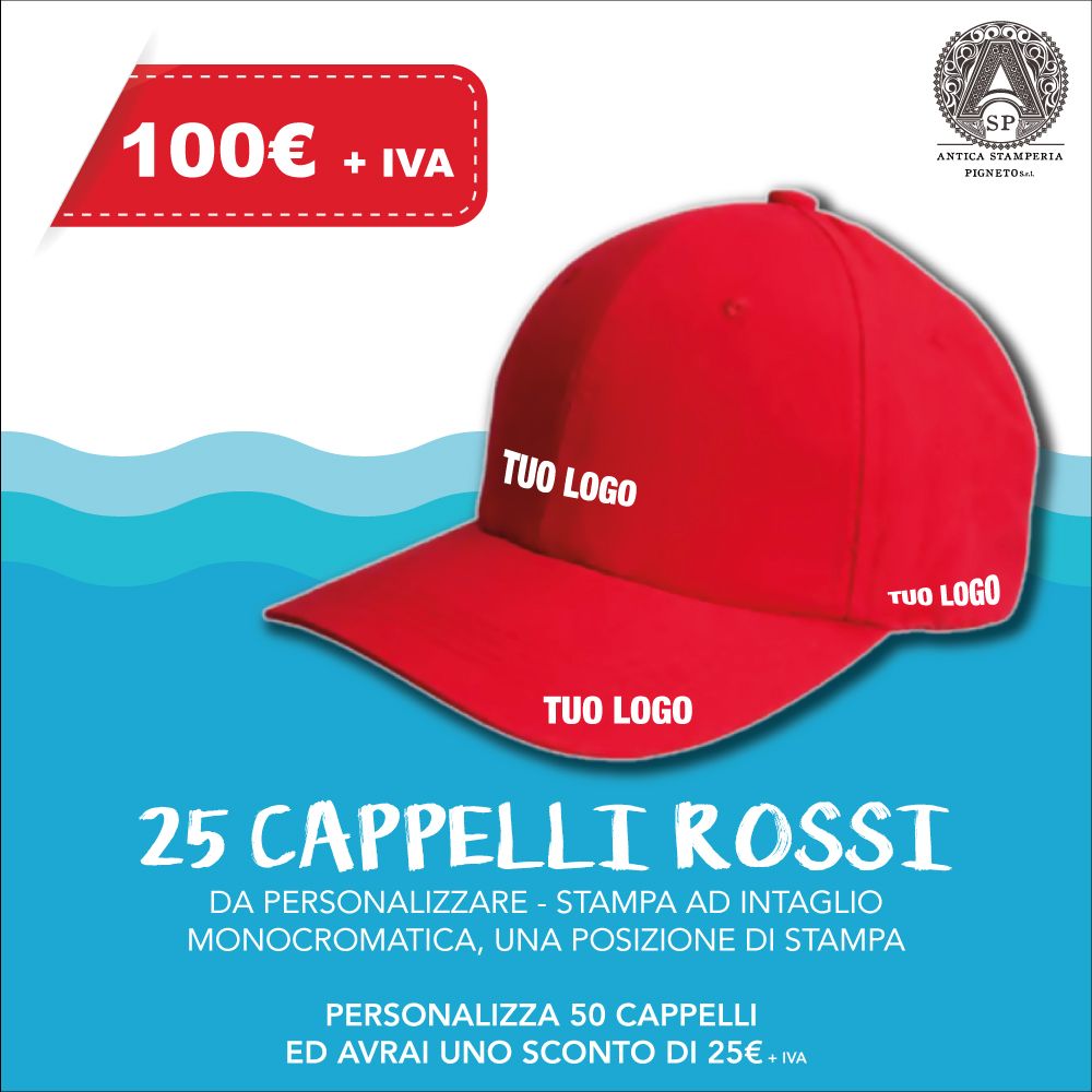 Stampa su deals cappellini